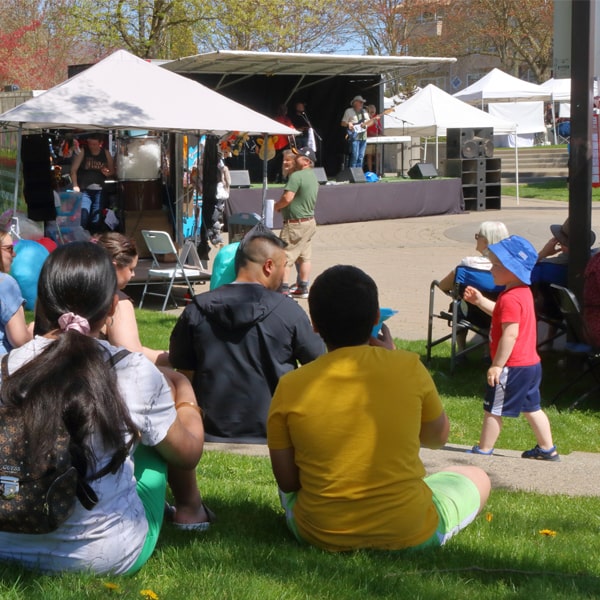 how do you ensure the privacy and security of the event portable restrooms